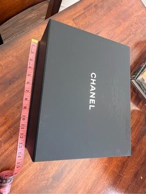 CHANEL Black empty magnetic Box